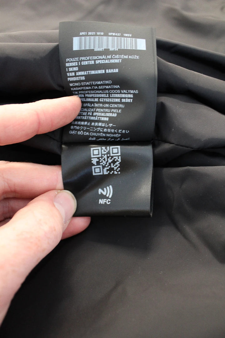 BNWT Prada Nappa Leather Bomber Jacket - Black - Size 54 (XL)