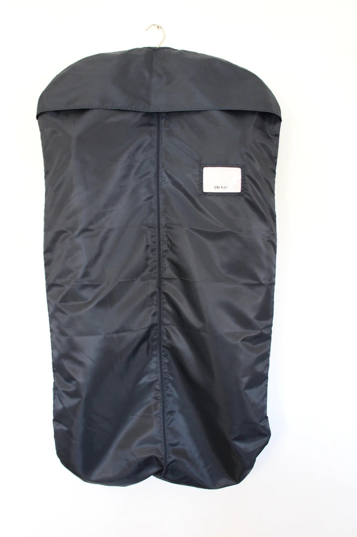Authentic Prada Re-Nylon Moto Jacket - Padded Detail - Black