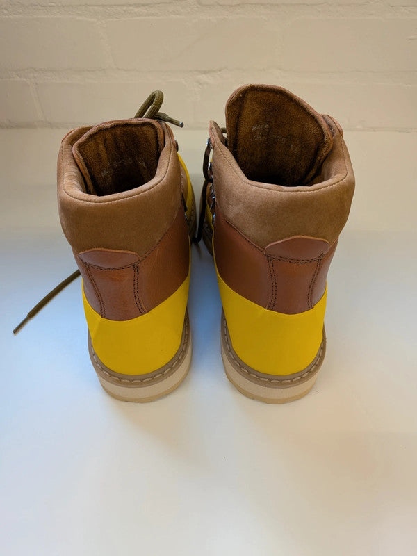 Diemme x Gant Roccia Vet Hiking Boots Brown Yellow Solar Power Leather EU 43 UK 9