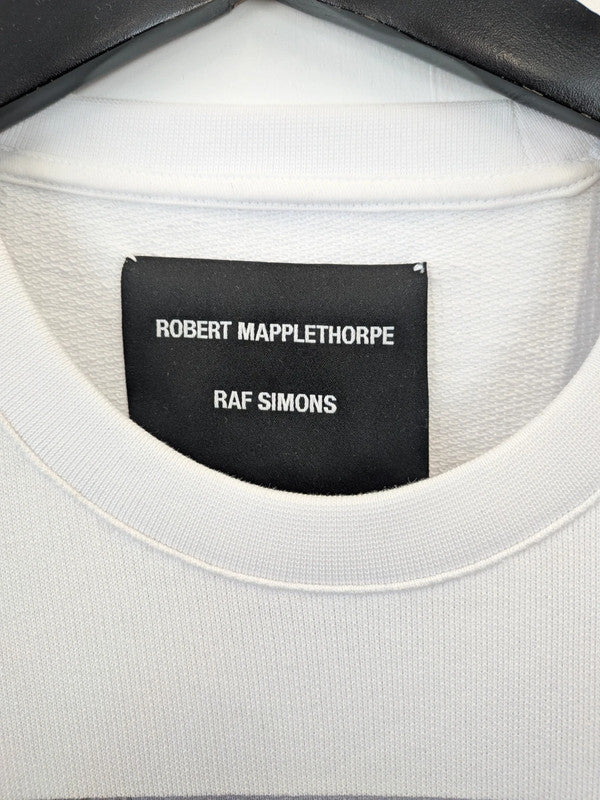 Raf Simons x Robert Mapplethorpe Patti Smith Printed Sweatshirt White Crewneck Large