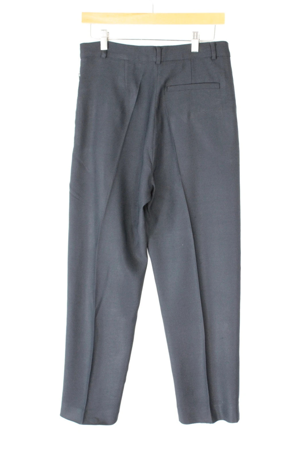 COS high-waisted tailored trousers black grey premium wool blend pleated design