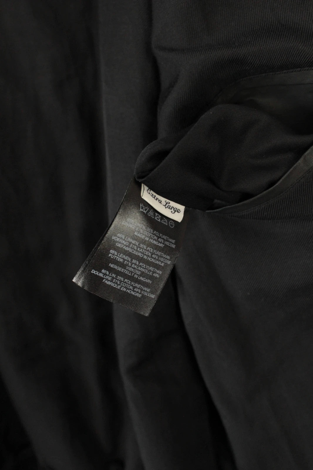 Dries Van Noten varsity bomber jacket black cream, textured coated canvas, dual-zipper front.