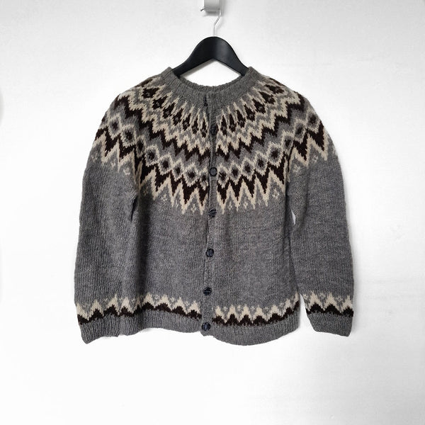 【新品タグ付】23AW　Nordic Collage Knit Cardigan DISCOVERED DISCOVERED(ディスカバード) / Nordic Collage Knit