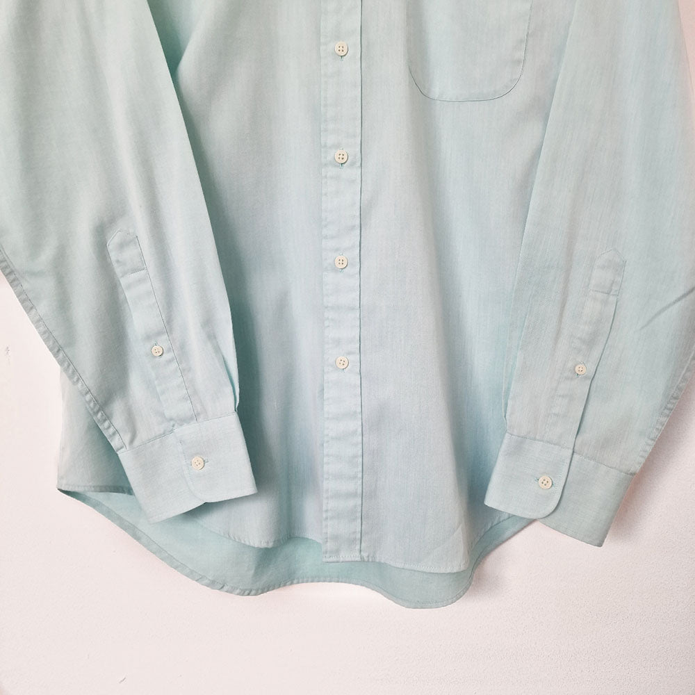 YSL Mint Green Oversized Shirt - UK 8-10