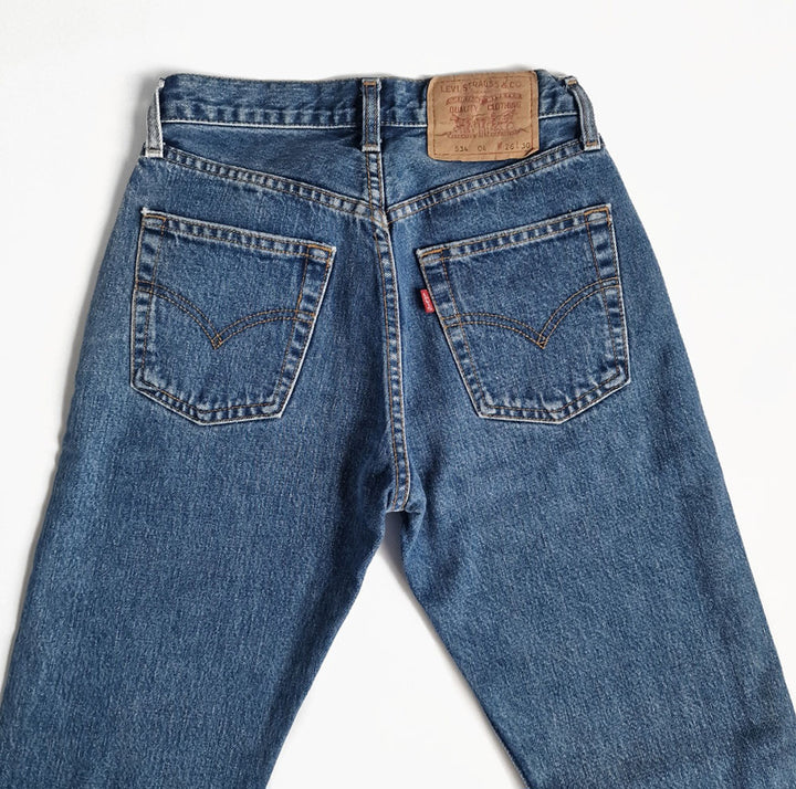 Levi's 501 Mid Blue Jeans - UK 4-6