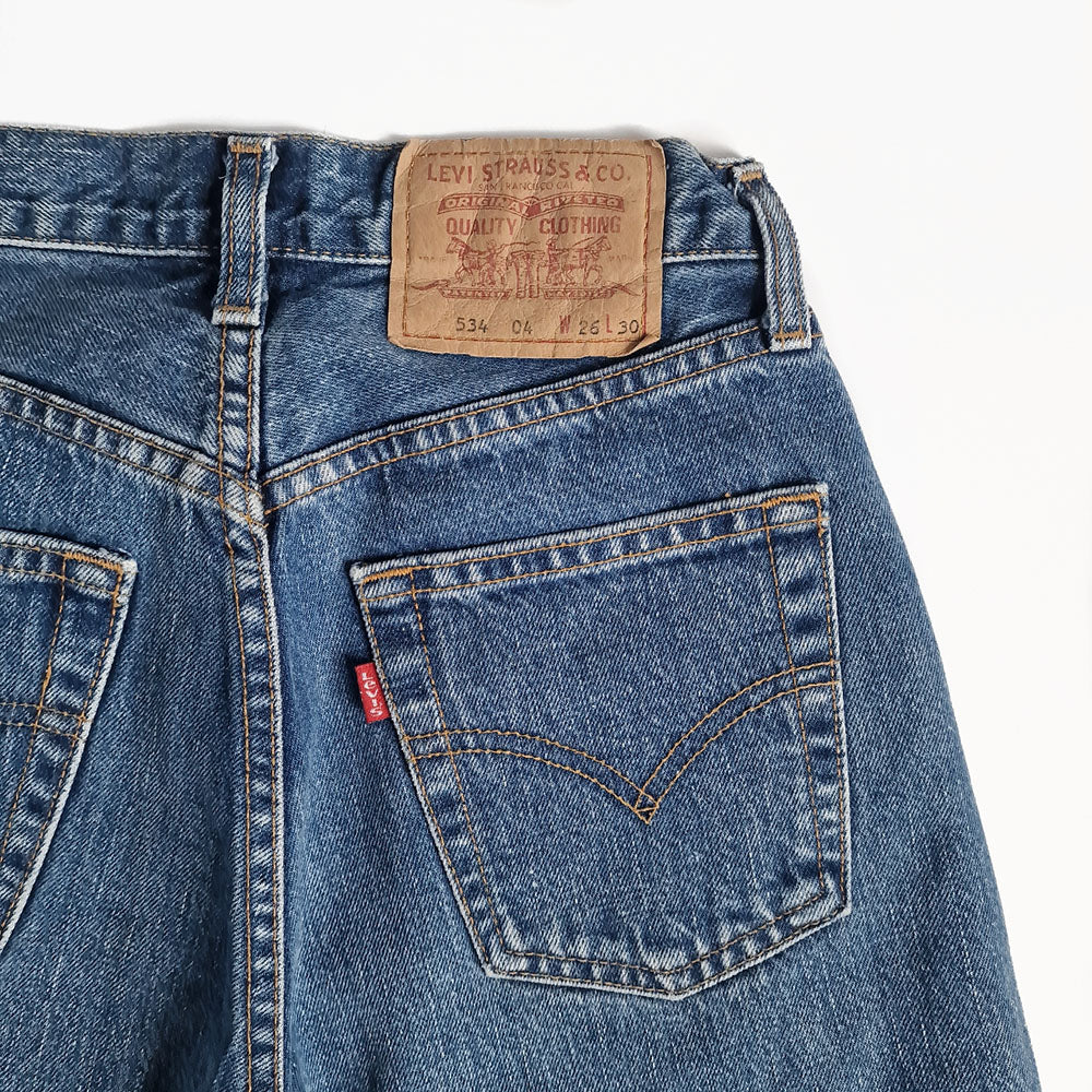 Levi's 501 Mid Blue Jeans - UK 4-6