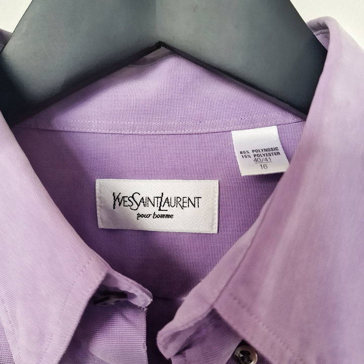 YSL Oversized Purple Shirt - UK 8-12