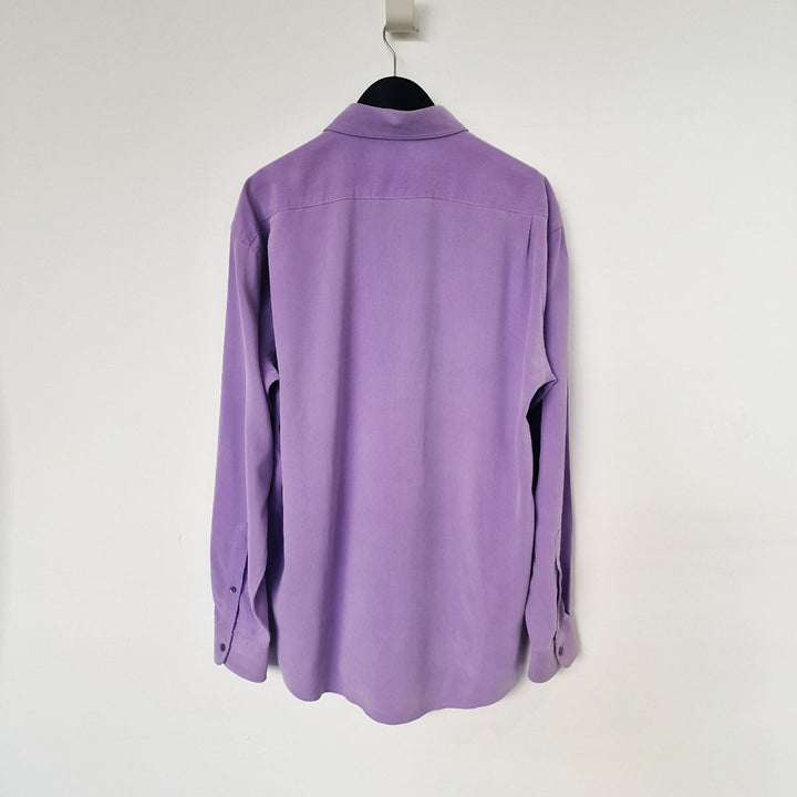 YSL Oversized Purple Shirt - UK 8-12