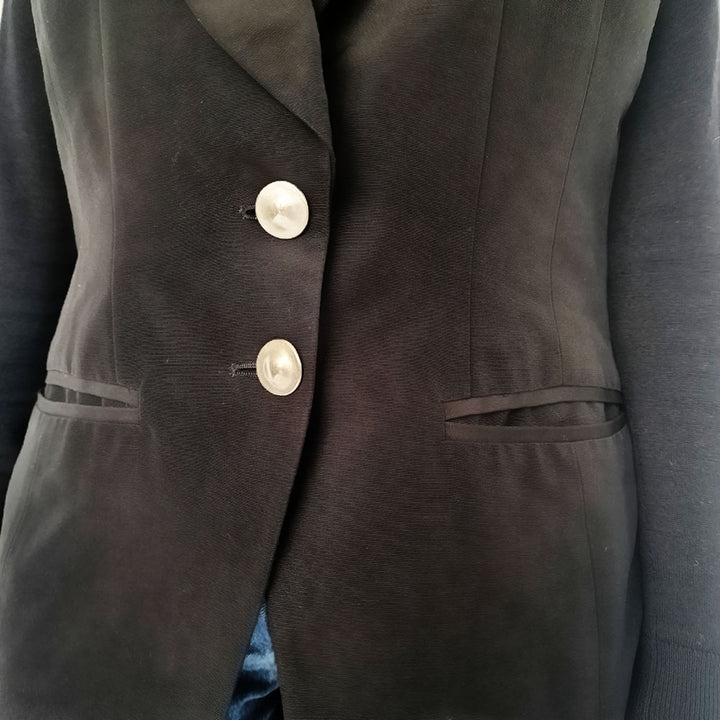 Christian Dior Black Cotton Waistcoat - UK 12