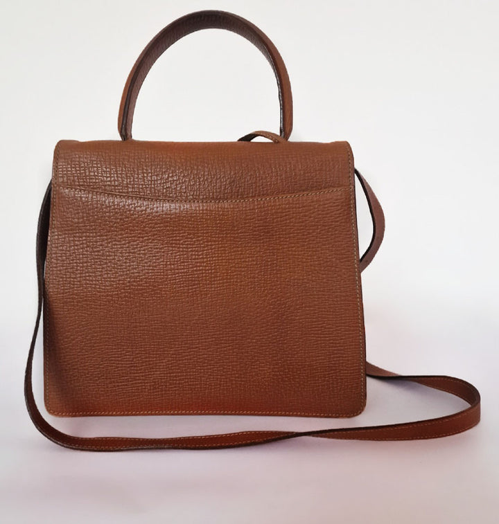 Loewe tan Barcelona Leather Crossbody Handbag