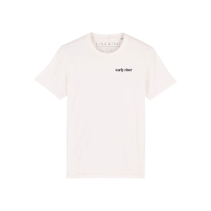 LISA KING EARLY RISER SHORT SLEEVE T-SHIRT