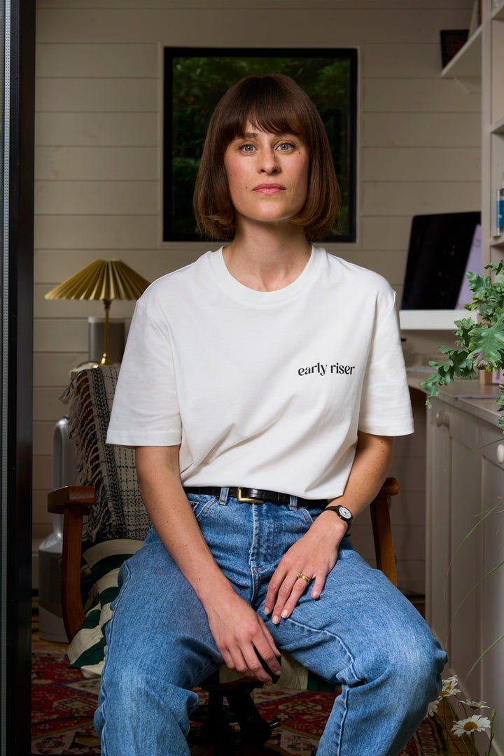 LISA KING EARLY RISER SHORT SLEEVE T-SHIRT
