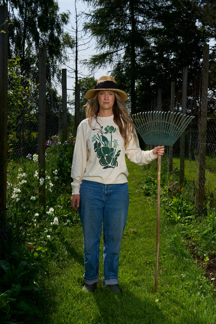 LISA KING VANDA LONG SLEEVE T-SHIRT