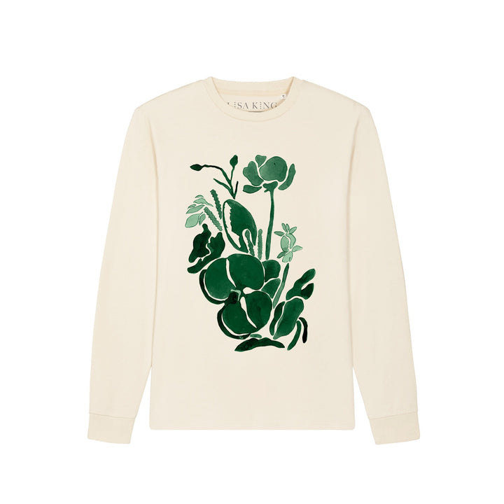 LISA KING VANDA LONG SLEEVE T-SHIRT