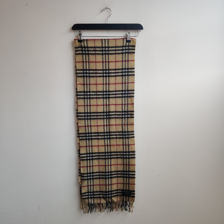 Wool Nova Check Scarf