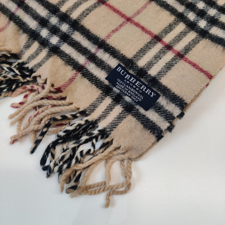 Wool Nova Check Scarf