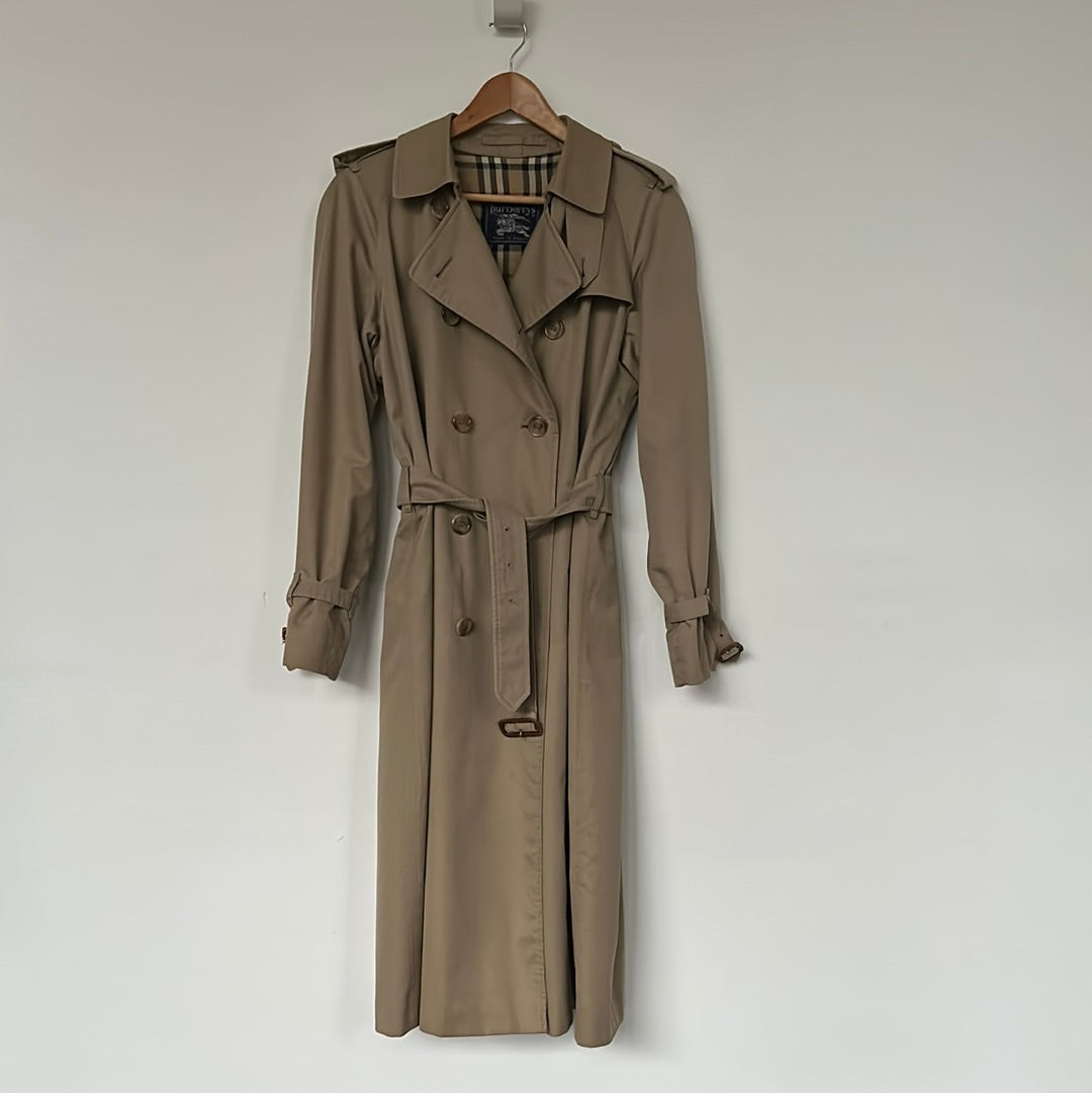 Burberry Beige long trench coat