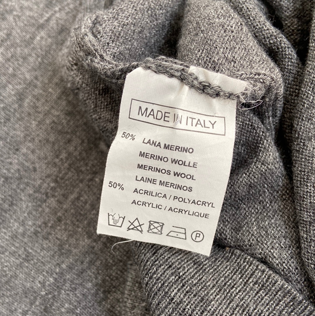 knitted fine wool blend tank - XL