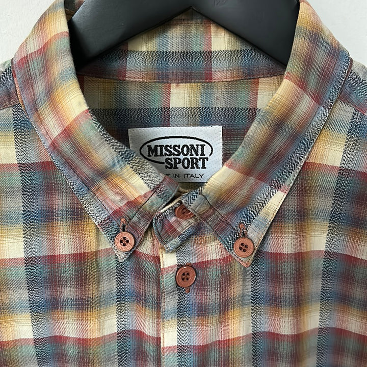Missoni Cotton check oversized shirt - L