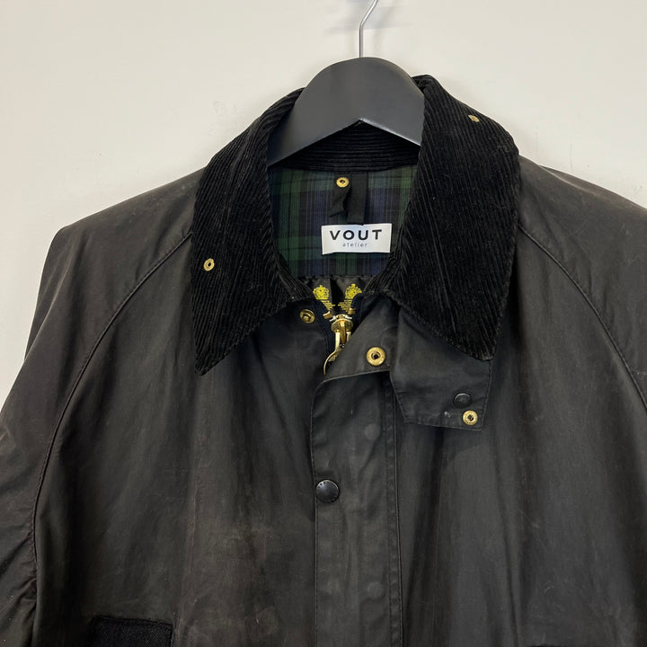 Barbour X VOUT Navy Re/work Waxed Cotton Jacket - M [No.9]