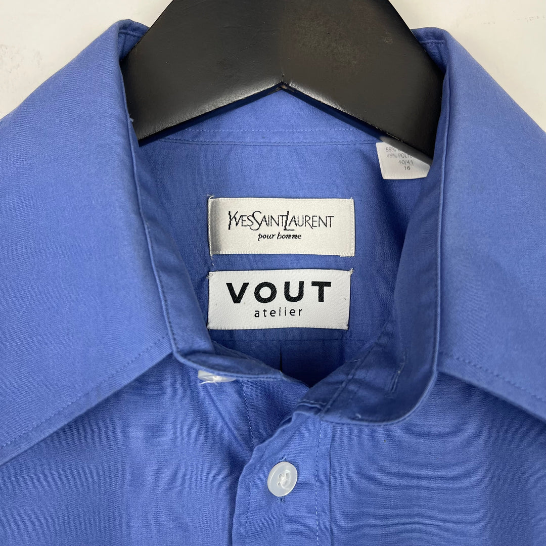 RE/WORK YSL Blue Lemon Tonal Boxy Cotton Shirt - M [No.5]
