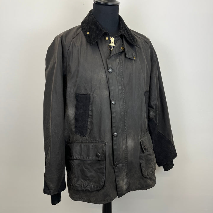 Barbour X VOUT Navy Re/work Waxed Cotton Jacket - M [No.9]