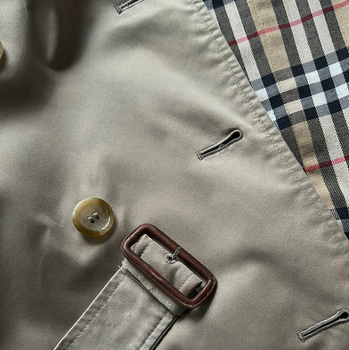 Burberry Beige long trench coat