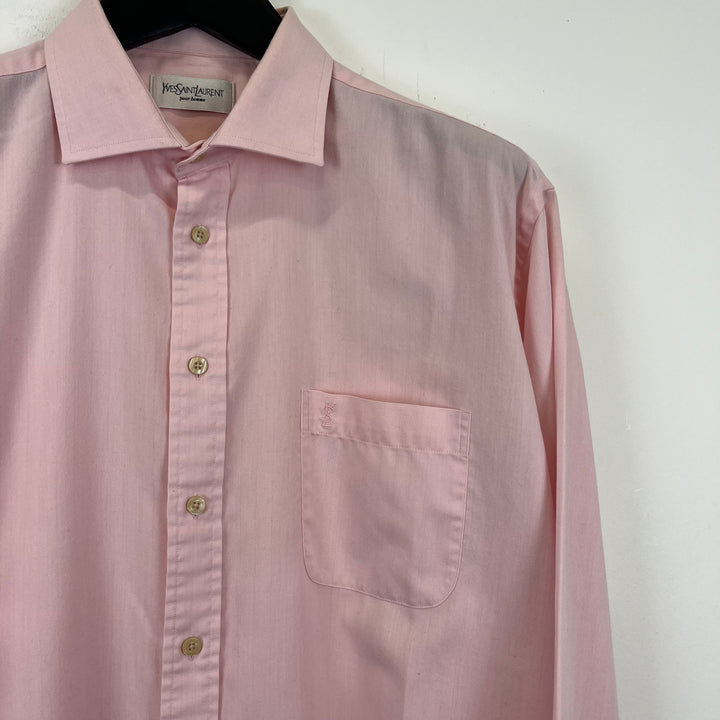 YSL Pale Pink cotton shirt - L