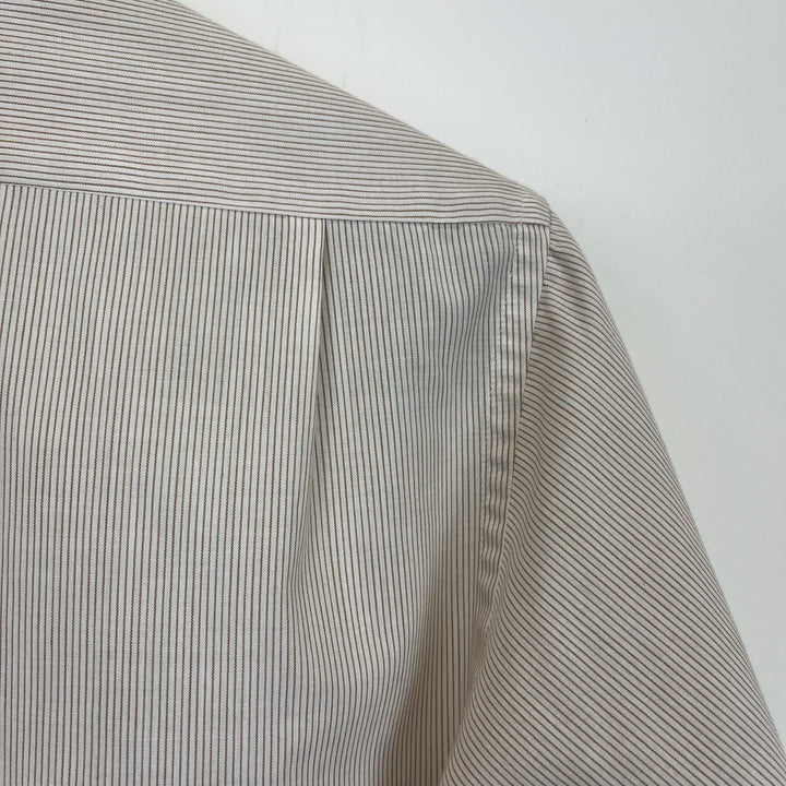 Christian Dior Monsieur beige stripe shirt - S