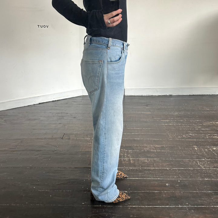 BAGGY FIT denim Jeans - Pale Wash