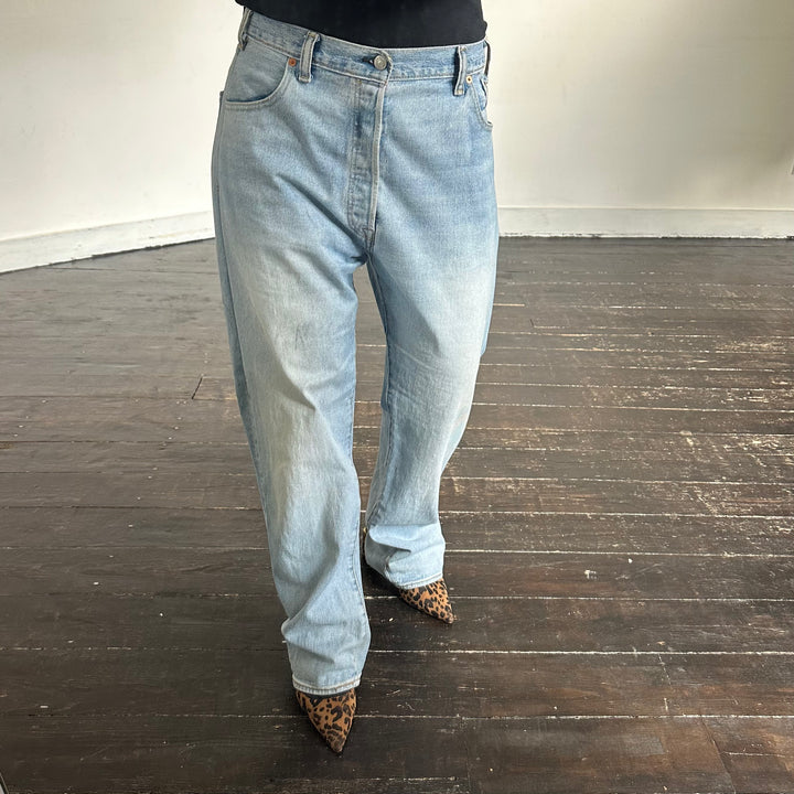 BAGGY FIT denim Jeans - Pale Wash