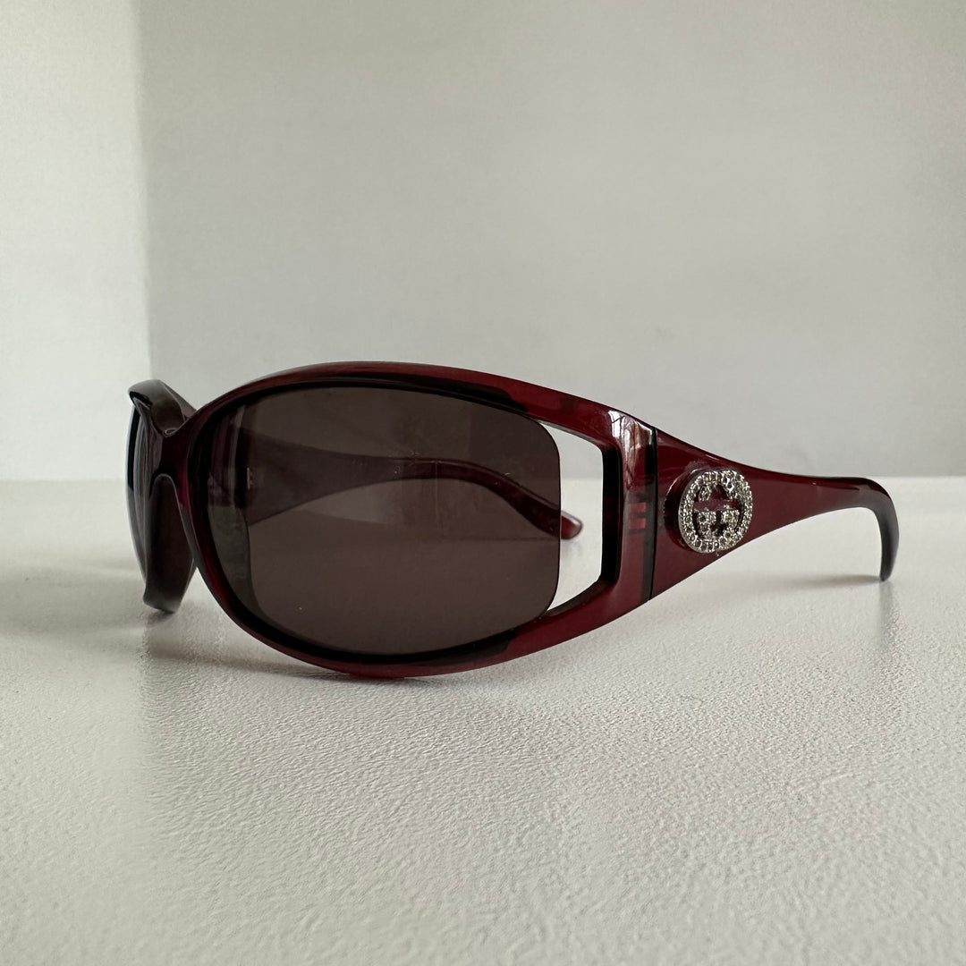 Gucci GG brown 90s sunnies
