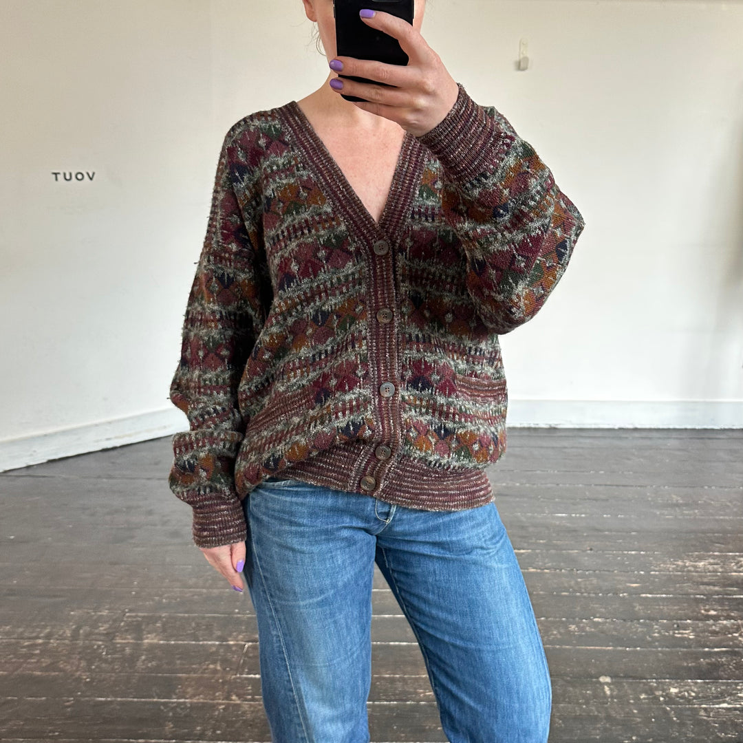 Missoni oversized patterned Cardigan - L