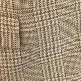 Max Mara Brown check wool Blazer - M