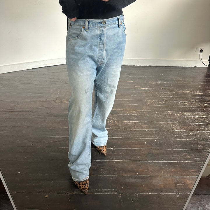 BAGGY FIT denim Jeans - Pale Wash