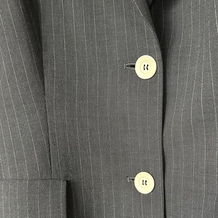 Marella grey pinstripe trouser suit - size m