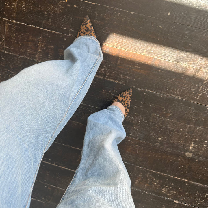 BAGGY FIT denim Jeans - Pale Wash