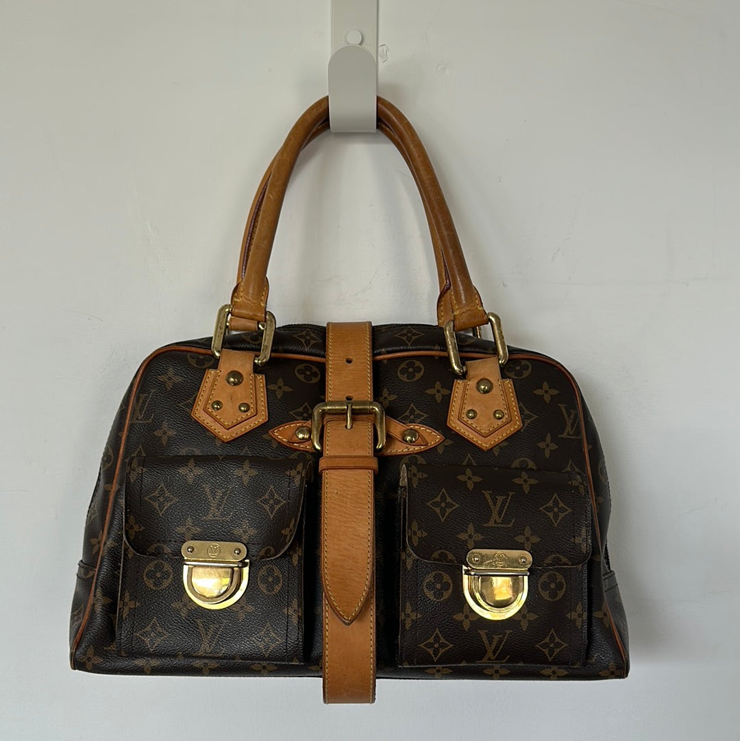 Louis Vuitton brown Manhattan monogram canvas Bag 2005