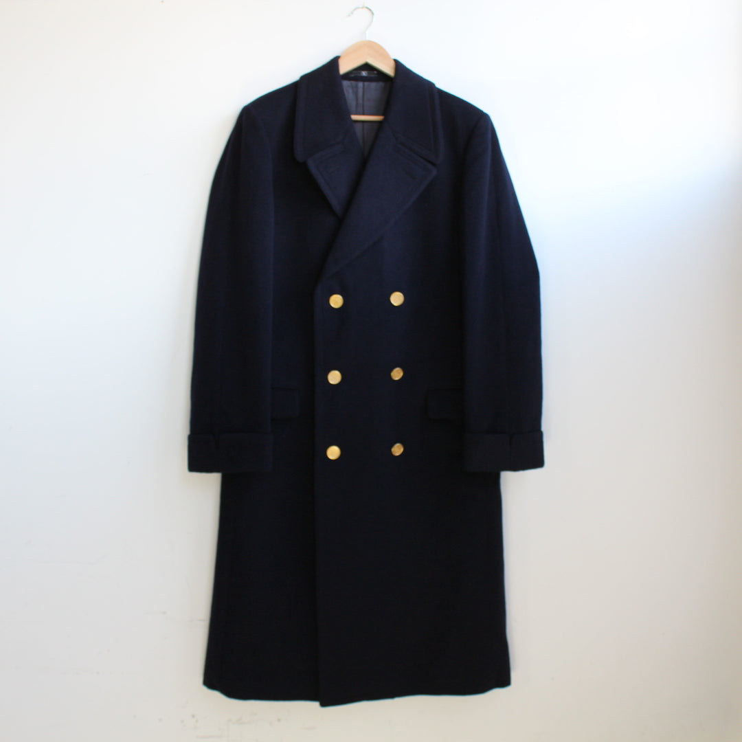 Valentino navy wool coat - Olympic Edition - 52 Large