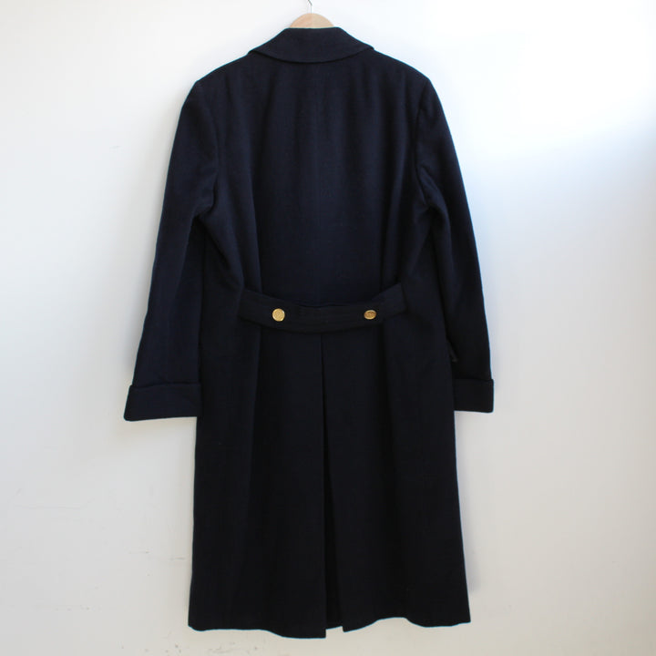 Valentino navy wool coat - Olympic Edition - 52 Large