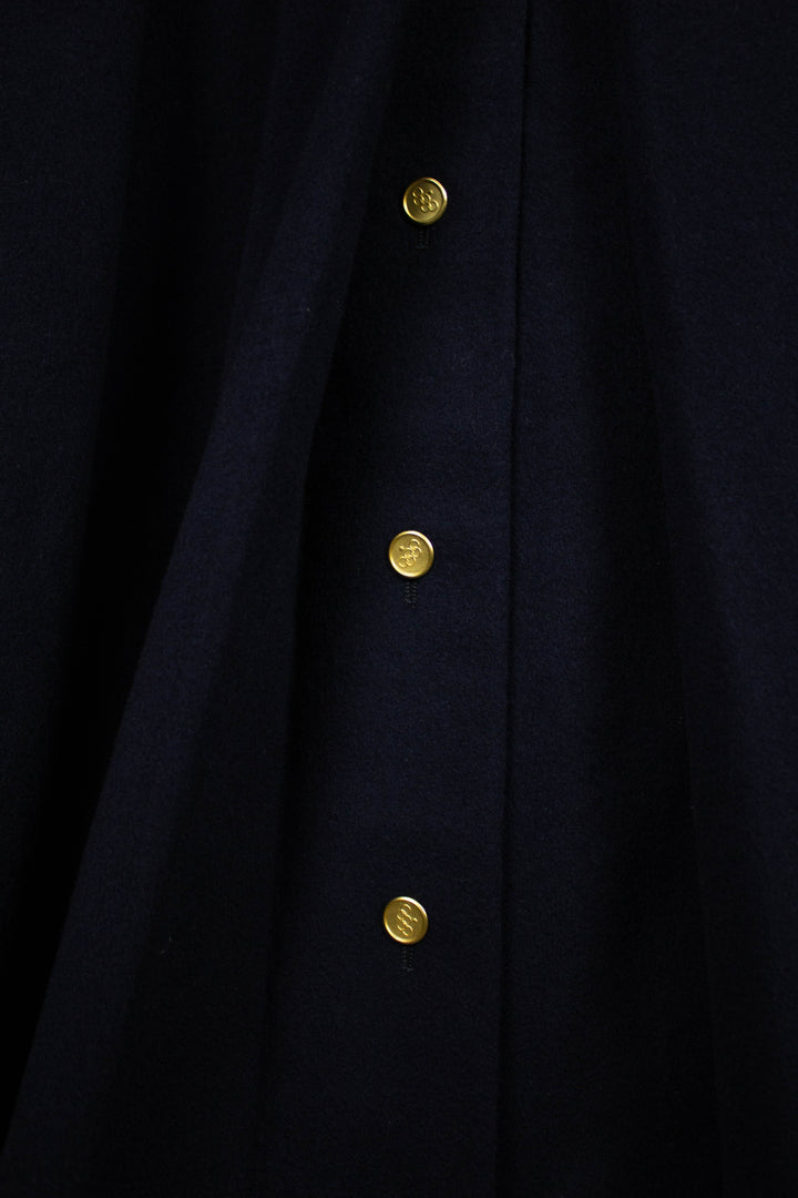 Valentino navy wool coat - Olympic Edition - 52 Large