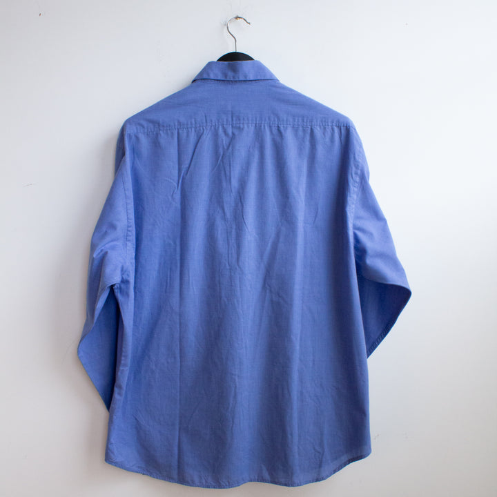 YSL Blue Cotton Shirt - L