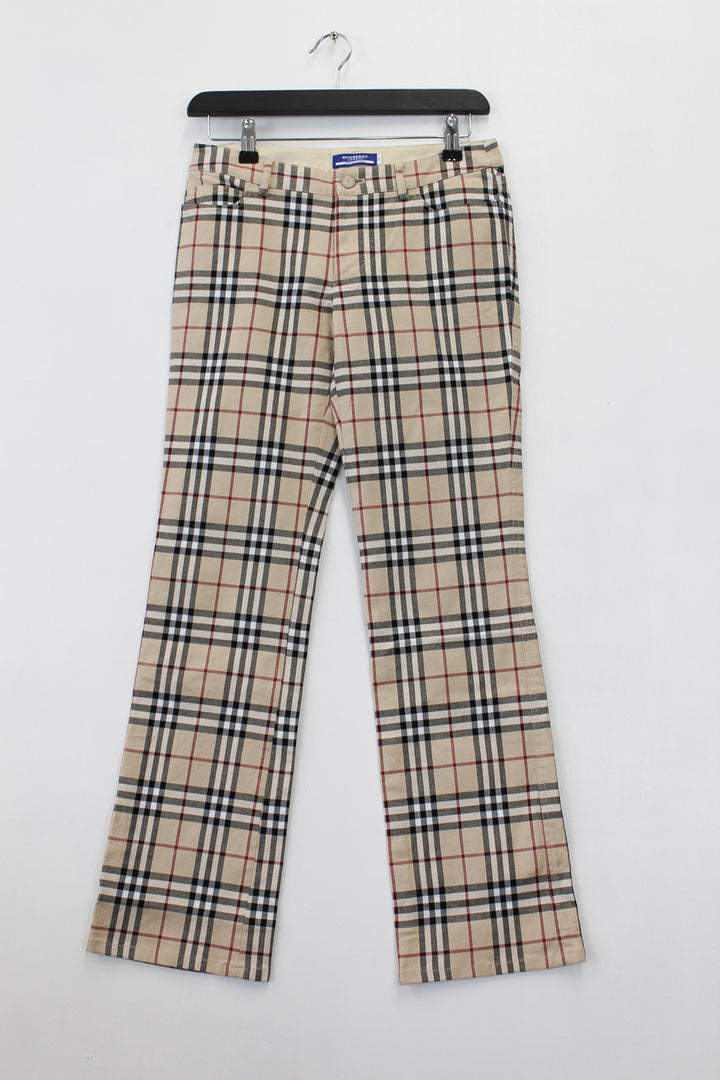 Burberry Vintage Nova Check Trousers Women’s EU38