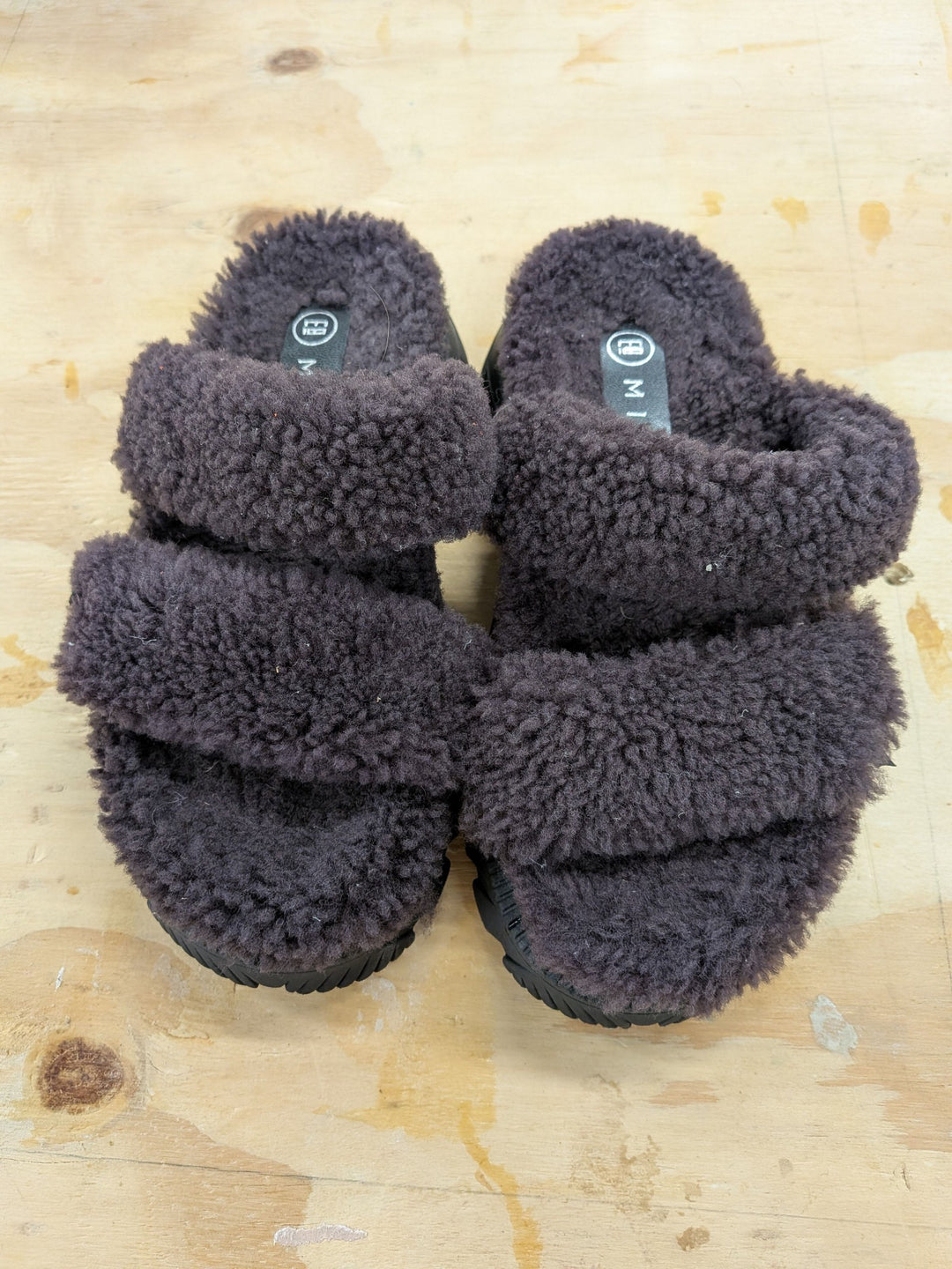 E8 Miista Mauve Fuzzy Sandals UK 3.5 EU 36