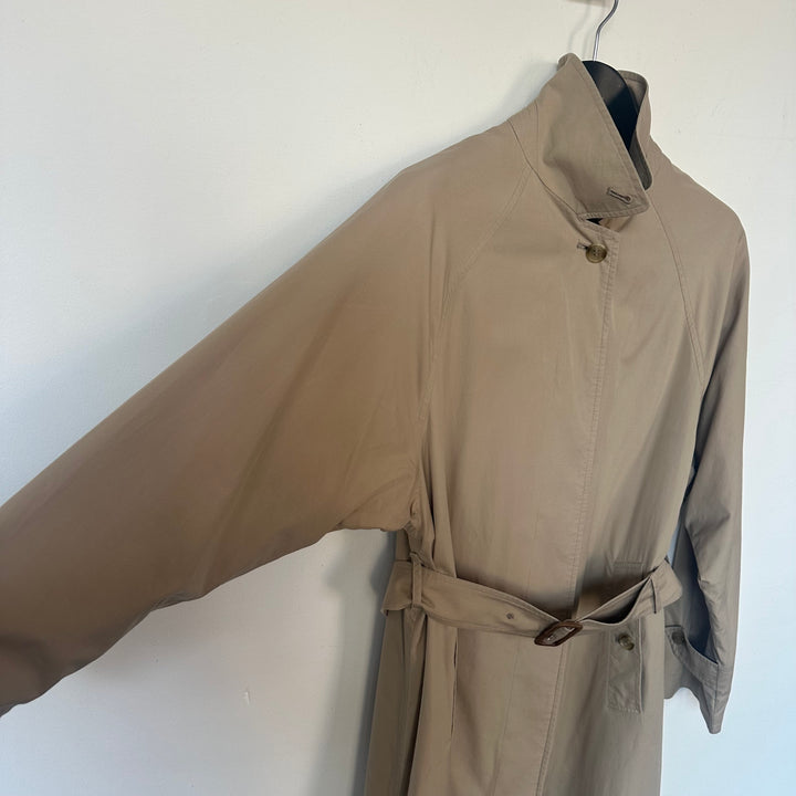 Burberry trench coat with nova check lining - S