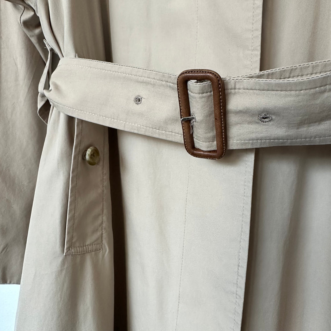 Burberry trench coat with nova check lining - S