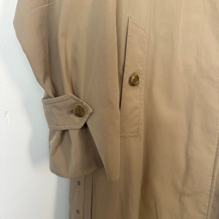 Burberry trench coat with nova check lining - S
