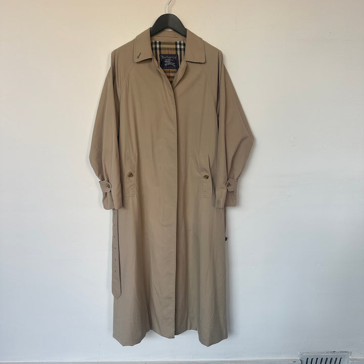 Burberry trench coat with nova check lining - S