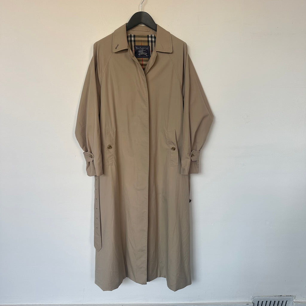 ジャケット・アウター Vintage Burberrys Trench Coat Nova Check Burberry trench coat with nova check lining - S – VOUT