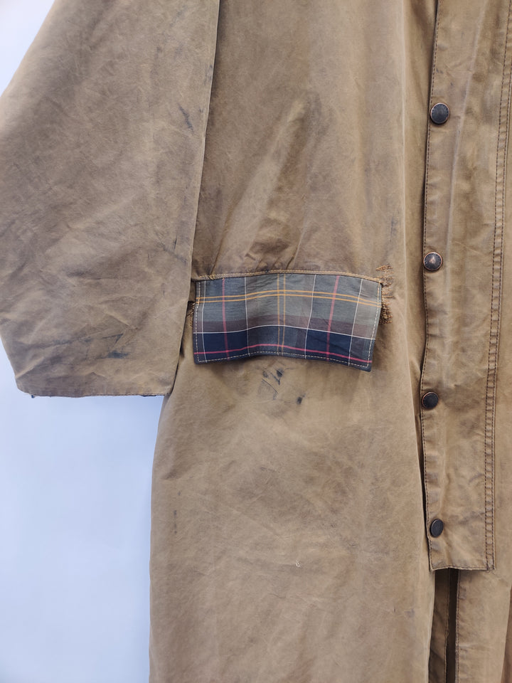 RE/Work Barbour x Burberry Burghley Trench Wax Jacket - L [No.12]